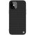 Apple iPhone 12 Pro Max NILLKIN Textured közepesen ütésálló műanyag hátlap, Fekete
