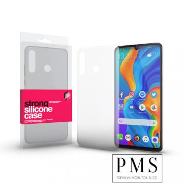 Huawei P30 Lite Strong 2mm szilikon tok, Átlátszó