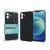 Samsung Galaxy S21 FE Soft Touch Slim prémium szilikon tok, Fekete