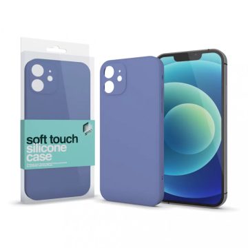   Samsung Galaxy A73 5G Soft Touch Slim prémium szilikon tok, Levendula szürke