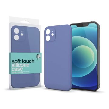   Samsung Galaxy A03 Soft Touch Slim prémium szilikon tok, Levendula szürke
