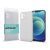 Samsung Galaxy A03 Soft Touch Slim prémium szilikon tok, Törtfehér