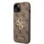 Apple iPhone 14 Guess (GUHCP14S4GMGBR) 4G Big Metal Logo hátlapi tok, Barna