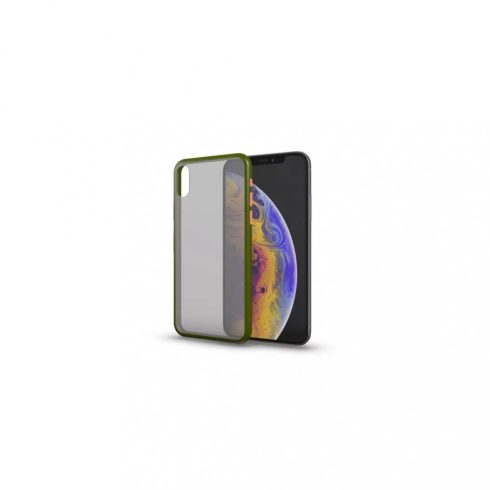 Apple iPhone 14 Pro matt tok színes gombokkal, Zöld