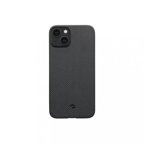 Apple iPhone 14 Plus Pitaka MagEZ 3 Aramid 600D Twill tok - MagSafe rögzítéssel, Fekete/Szürke