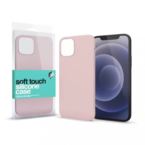 Apple iPhone 15 Plus Soft Touch Slim prémium szilikon tok, Pink