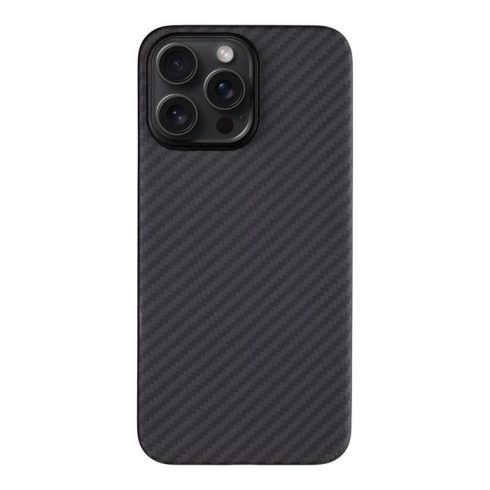 Apple iPhone 15 Pro Max Tactical MagForce Aramid hátlapi tok, Fekete