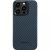 Apple iPhone 15 Pro Max Pitaka MagEZ Case 4 Aramid 1500D Twill tok - MagSafe rögzítéssel, Fekete/Kék