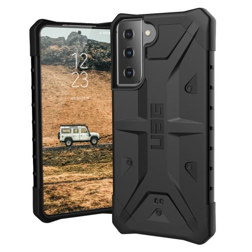 Samsung Galaxy S21 UAG Pathfinder ütésálló szilikon hátlapi tok hátlap tok, Fekete