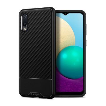   Samsung Galaxy A02 Spigen Core Armor szilikon hátlapi tok, Fekete