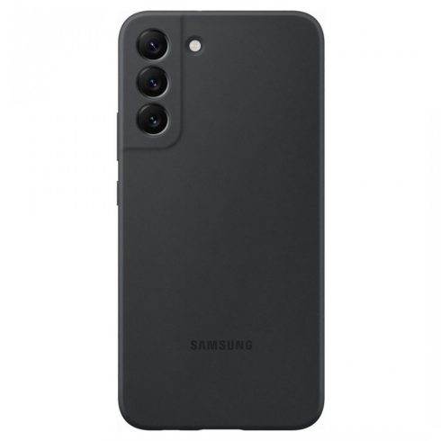 Samsung Galaxy S22 Plus GYÁRI szilikon védőtok (EF-PS906TB), Fekete