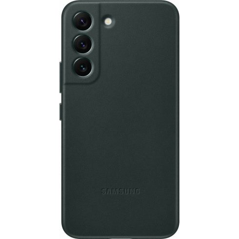 Samsung Galaxy S22 Plus GYÁRI bőr hátlap (EF-VS906LG), Zöld