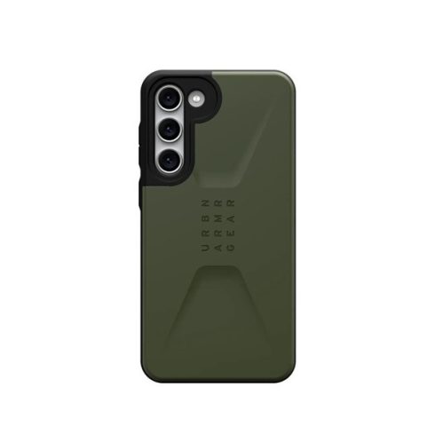 Samsung Galaxy S23 Plus UAG Civilian ütésálló szilikon hátlapi tok hátlap tok, Oliva zöld