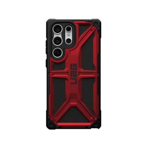 Samsung Galaxy S23 Ultra UAG Monarch ütésálló szilikon hátlapi tok, Piros
