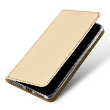   Apple iPhone 11 Pro Dux Ducis Skin Pro bőr hatású wallet típusú flip tok, Arany