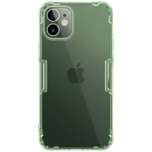 Apple iPhone 12 Mini NILLKIN Nature közepesen ütésálló hátlap, Zöld