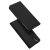 Huawei P Smart (2021) Dux Ducis Skin Pro bőr hatású wallet típusú flip tok, Fekete