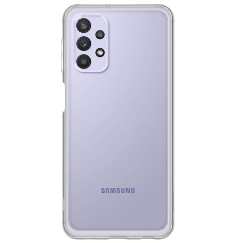 Samsung Galaxy A32 5G GYÁRI szilikon védőtok (QA326TT), Átlátszó