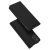 Samsung Galaxy A72 Dux Ducis Skin Pro bőr hatású wallet típusú flip tok, Fekete