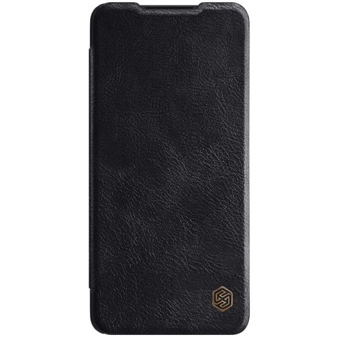 Samsung Galaxy A52 5G NILLKIN QIN bőr hatású wallet típusú flip tok, Fekete