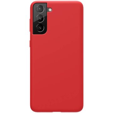   Samsung Galaxy S21 Plus NILLKIN Flex Pure Liquid szilikon hátlap, Piros