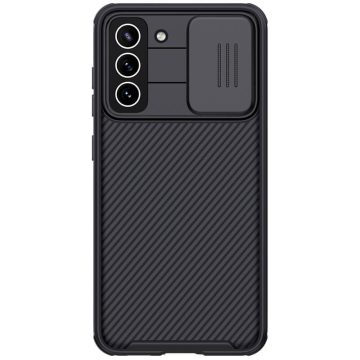   Samsung Galaxy S21 FE NILLKIN CamShield Pro közepesen ütésálló hátlap, Fekete