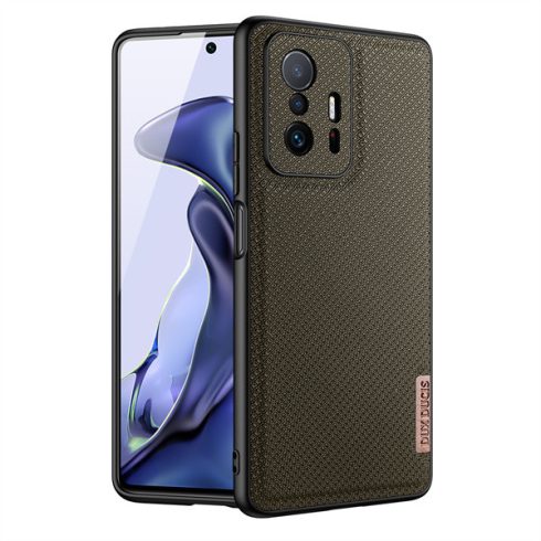Xiaomi 11T / 11T Pro Dux Ducis Fino prémium szilikon tok, Zöld