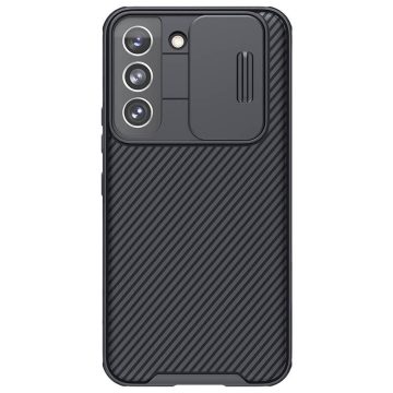   Samsung Galaxy S22 NILLKIN CamShield Pro közepesen ütésálló hátlap, Fekete