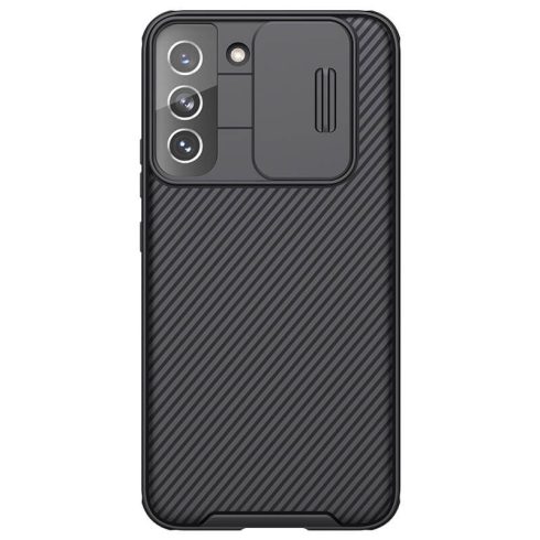 Samsung Galaxy S22 Plus NILLKIN CamShield Pro közepesen ütésálló hátlap, Fekete