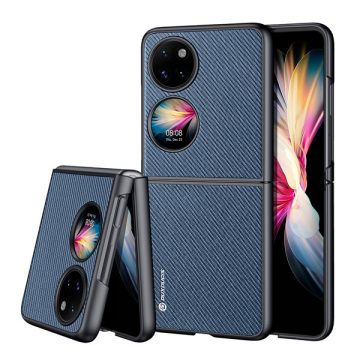   Huawei P50 Pocket Dux Ducis Fino prémium szilikon tok, Sötétkék