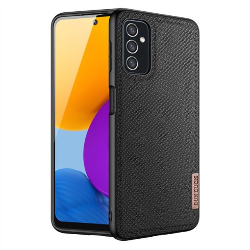 Samsung Galaxy M52 5G Ducis Fino prémium szilikon tok, Fekete