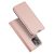 Apple iPhone 14 Pro Max Dux Ducis Skin Pro bőr hatású wallet típusú flip tok, Rózsaszín