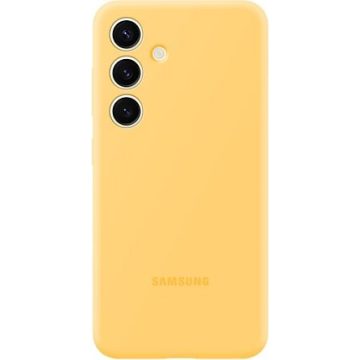   Samsung Galaxy S24 GYÁRI szilikon védőtok (EF-PS921TYEG), Sárga