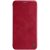 Apple iPhone 11 Pro NILLKIN QIN bőr hatású wallet típusú flip tok, Piros