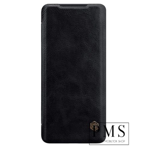 Samsung Galaxy S20 NILLKIN QIN bőr hatású wallet típusú flip tok, Fekete