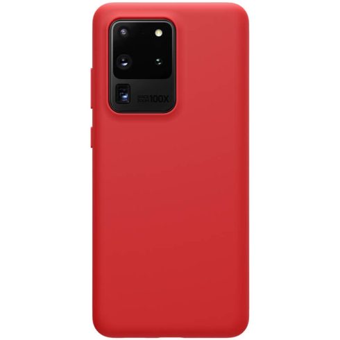 Samsung Galaxy S20 Ultra NILLKIN Flex Pure szilikon hátlap, Piros