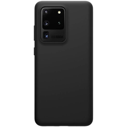 Samsung Galaxy S20 Ultra NILLKIN Flex Pure szilikon hátlap, Fekete