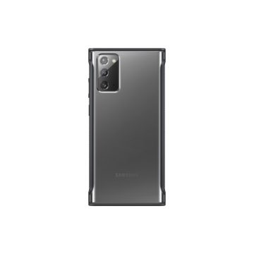   Samsung Galaxy Note 20 gyári Clear Protective műanyag hátlapi tok (GN980CBEG), Fekete