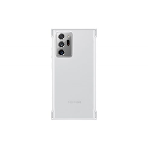Samsung Galaxy Note 20 Ultra gyári Clear Protective műanyag hátlapi tok (GN985CWEG), Fehér