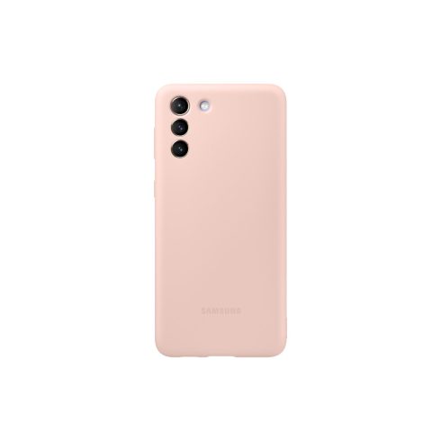 Samsung Galaxy S21 Plus GYÁRI szilikon védőtok (EF-PG996TPEG), Rózsaszín