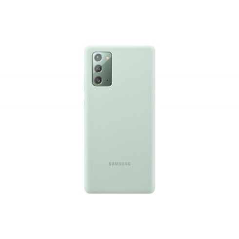 Samsung Galaxy Note 20 gyári szilikon védőtok (PN980TMEG), Menta