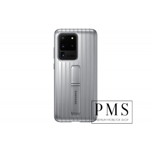 Samsung Galaxy S20 Ultra Protective Standing ütésálló tok, Ezüst